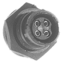 Conxall CX-424 - 4-Pin Panel Mount (.062-Pin OD)