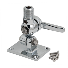 AC Antennas N285F - 4-way Ratchet Mount Chromed Brass, 1" 14TPI