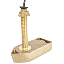 Radarsonics 300-50200-DT8 - 50+200kHz Dual Element Bronze Thru-hull