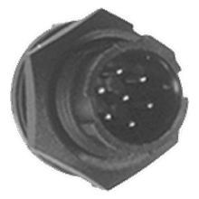 Conxall CX-417 - 7-Pin Panel Mount (.040 Pin OD)