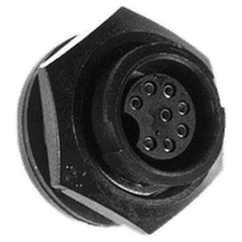 Conxall CX-408 - 8-Pin Panel Mount (.040 Pin OD)