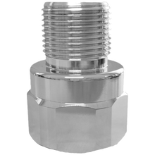 AC Antennas N294FE - Adapter Chrome Brass, 1 1/4" 11 to 1" 14