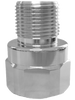 AC Antennas N294FE - Adapter Chrome Brass, 1 1/4