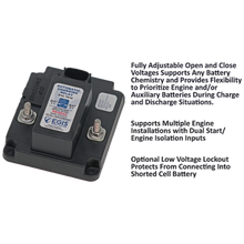 Egis Mobile Electric 7610B - Automatic Charging Relay Plus - 160 A / 12 V