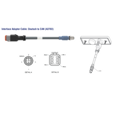 Maretron A3703 - CKM - NMEA 2000® Adapter Cable, 0.2m
