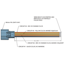 Egis Mobile Electric 4603B - Control Harness, TDR, Gnd-Kill-Ign1-Out, 2-2-2-2