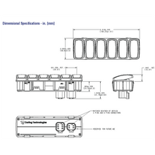 Maretron A3801-2 - Contura II (Position #6 Is 3 Position (Nav/Anc) with VMM Series Adapter Cable 0.2m