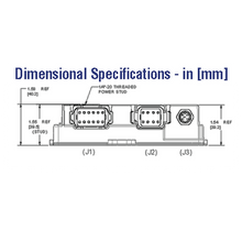 Maretron CLMD12-R - DC Load Module, 12 Channel, NMEA 2000® with J1 and J2 Connectors