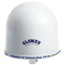 Glomex Marine Antennas V9126 - Glomex 10" Dome TV Antenna Kit