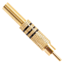 Philmore S-G - Gold-plated RCA Plug