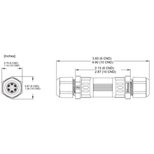 Gemeco HB9-SPLICE - Humminbird 9-Pin Chirp /Conventional Splice Kit
