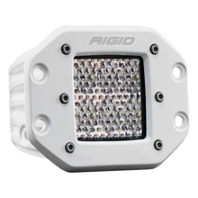 RIGID Industries 611513 - Hybrid Diffused Flush Mount White Housing D-Series Pro