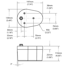 Airmar M195ERP-30200-10 - M195 30/200kHz Echo Range+ D/T Portable Survey - 3m Cable