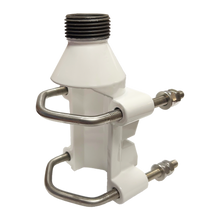 AC Antennas N274FW - Mast Mount - White Aluminum -  1.25" 11TPI Male