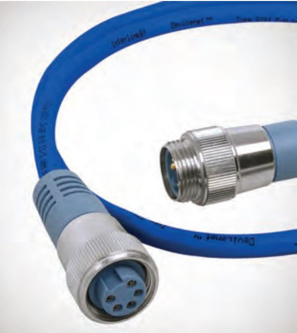 Maretron NM-NB1-NF-08-0 - Mini Double-Ended Cordset-M/F- 8m (Blue)
