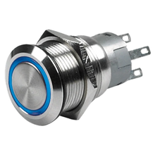 CZone 80-911-0061-00 - Push Button ON/OFF, Latching, 3.3V, BLUE