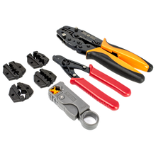 TCC Industries Inc 31-KT-515 - Quick Change Ratchet Crimper Tool Kit