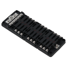 Egis Mobile Electric 8031B - RT Fuse Block, 18 Pos w/Ground & LED Indication