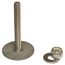 Weld Mount 1420-32SS - S/S 1/4-20 Stud, 2.00" Tall, 1.25" Base