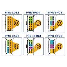 Egis Mobile Electric 8401B - Sealed Break Out Box, 2x6 Circuits + M6 I/O