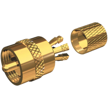 Shakespeare PL259-CPB-G - Solderless PL259 for RG8X/RG58AU