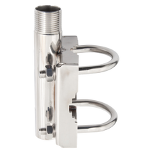 AC Antennas N220F - Stainless Mast Mount, 1" 14TPI Male and U-Clamp