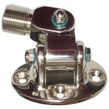 D Lilly Company 121R - Stainless Steel Oval Base Swivel Mount