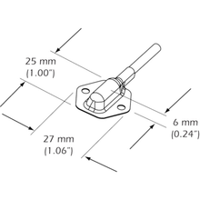 Airmar T80-8YG - T80 Analog Temperature Sensor, Garmin 8-Pin Y-Cable