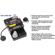 Egis Mobile Electric 4709-250B - Thermal Circuit Breaker 250 A, Surface Mount