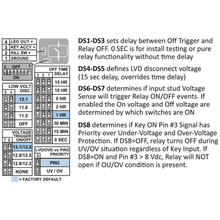 Egis Mobile Electric 7618B - Universal Voltage Sensitive Relay w/ Optional Time Delay, 160 Amp