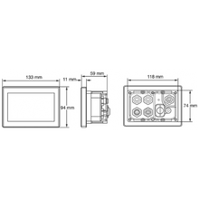 Veethree Electronics 71871E - VeeConnect Digital Switching Color Display - 5" LCD