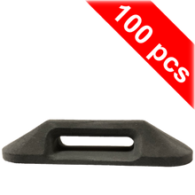 Weld Mount AT-113B-100 - Wire Tie Mount-Large Black Footman's Strap