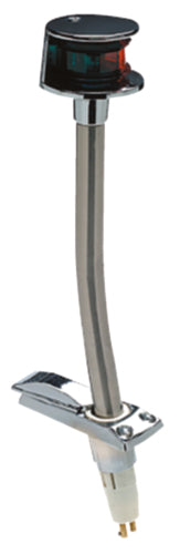 Seachoice 05091 Chrome Plated Zamak Bi-Color Stow-A-Way Bow Light