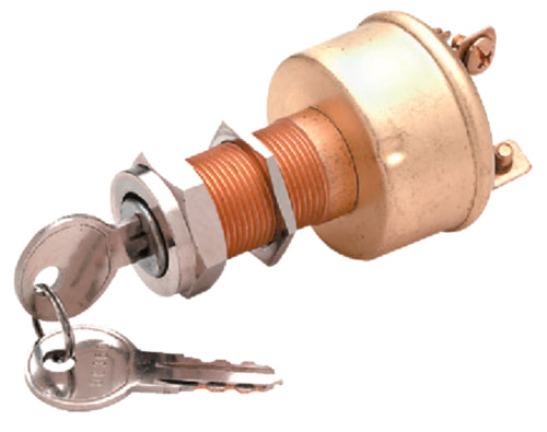 Seachoice 11621 3 Position Heavy Duty Ignition Starter Switch