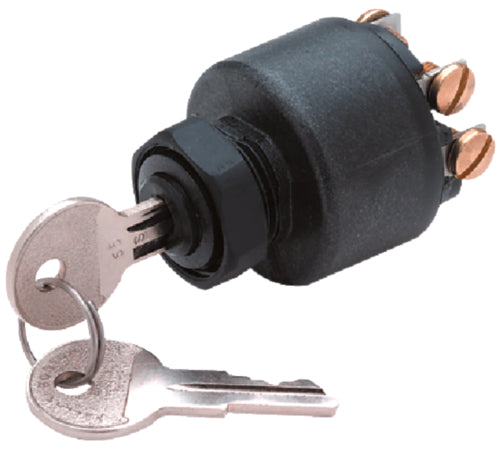 Seachoice 11651 Johnson/Evinrude 3 Position Ignition Starter Switch