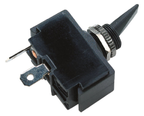 Seachoice 12021 3 Position Toggle Switch, Black Plastic Paddle On/Off/On