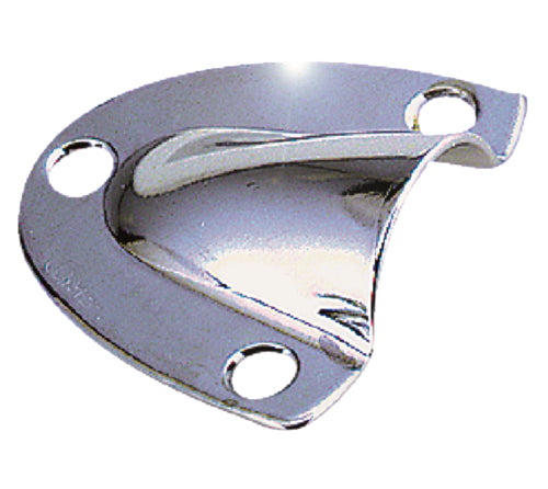 Seachoice 16151 Stainless-Steel Clam Shell Vent - 2-5/32" x 2-1/8" x 15/32"