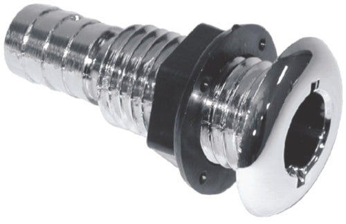 Seachoice 17961 Chrome Plated Plastic Thru-Hull