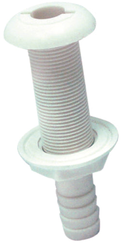 Seachoice 18181 Extra Long Plastic Thru-Hull, White