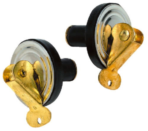 Seachoice 18961 Baitwell Plug-3/4 -Brass 2/Pk