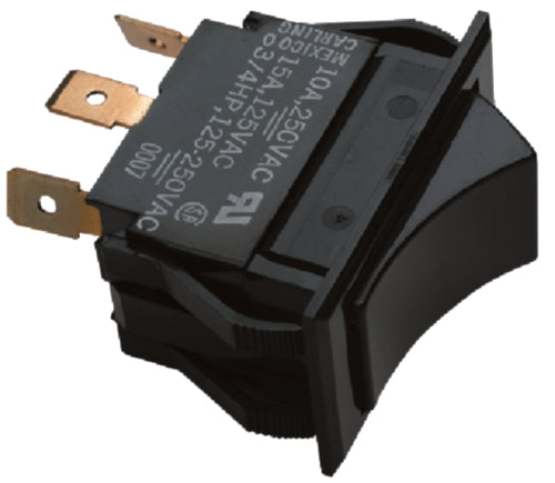 Seachoice 19381 Bilge Pump Rocker Switch (On-Off-Momentary On)
