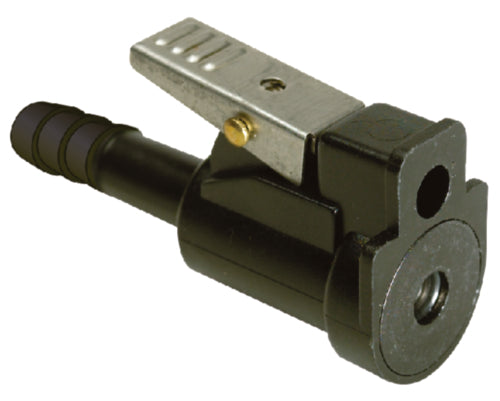 Seachoice 20521 Deluxe Fuel Connector For BRP/Evinrude/Johnson, Acetal, Female Hose Fitting 5/16" Barb