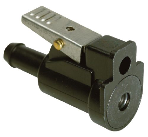 Seachoice 20551 Deluxe Fuel Connector For BRP/Evinrude/Johnson, Acetal - Female Hose Fitting 3/8" Barb