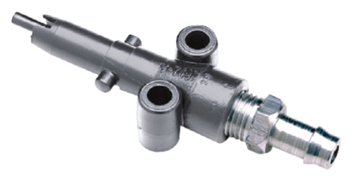 Seachoice 20581 Deluxe Fuel Connector For Mercury, Acetal - Male Hose Fitting 3/8" Barb