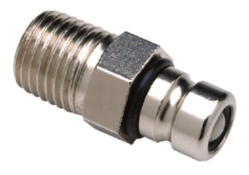 Seachoice 20691 Deluxe Fuel Connector For Chrysler/Force, Chrome Plated Brass - Male Tank Fitting 1/4" NPT
