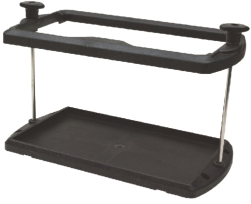 Seachoice 21981 Premium Battery Tray With Stainless Steel Hold Down Rods