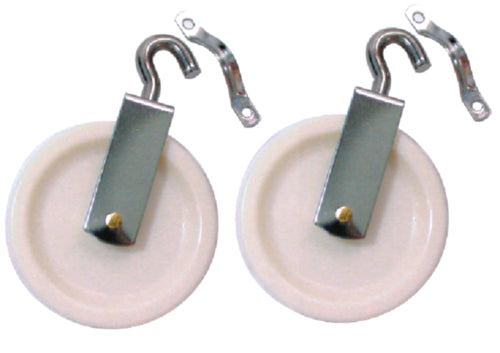 Seachoice 28501 Tiller Rope Pulleys (2 Per Pack)