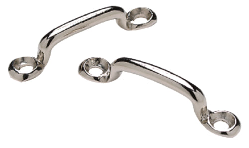Seachoice 28841 Nickel Plated Brass Wire Eye Straps (2 Per Pack0