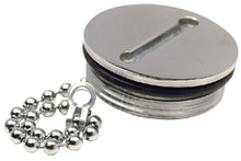 Seachoice 32551 Stainless Steel Replacement Cap For Seachoice 32551 Deck Fill 32251&#44; 32261&#44; 32271 or 32281