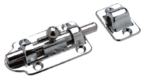 Seachoice 35691 Barrel Bolt, 2-7/8" Chrome Brass